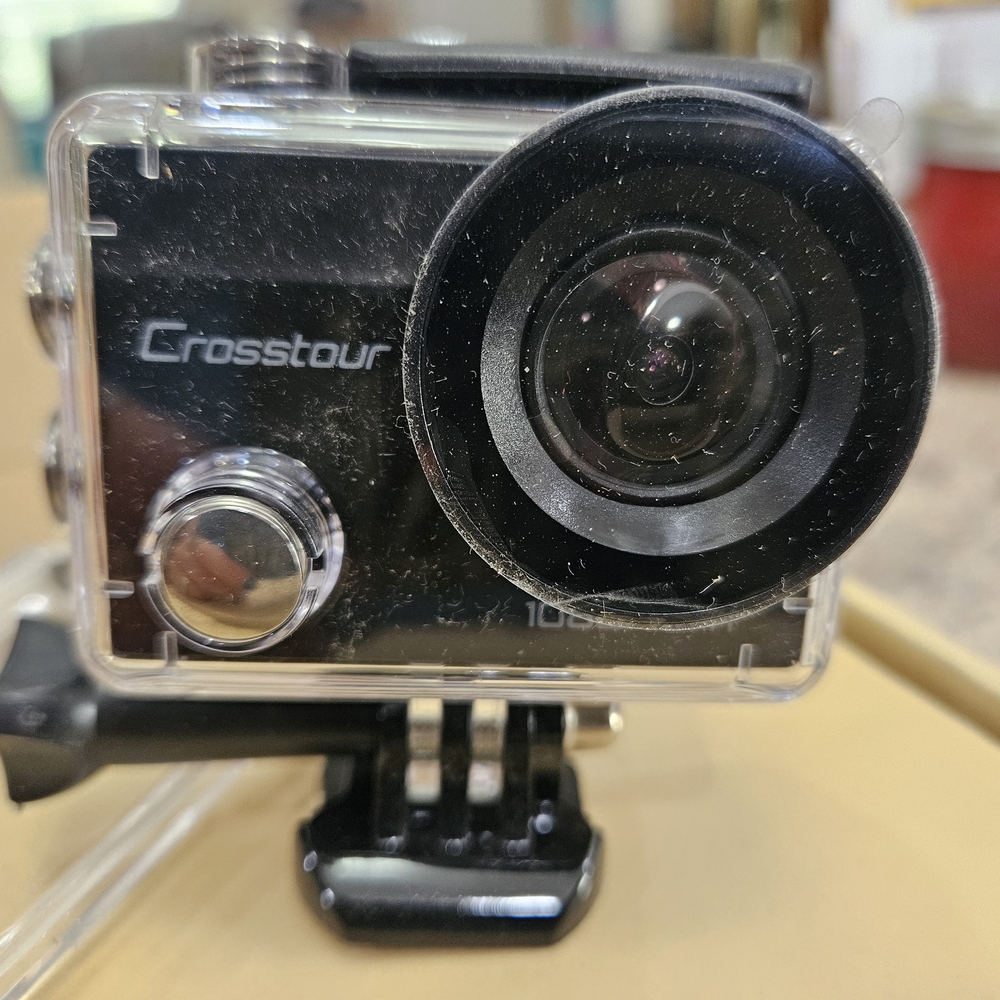 Black Underwater Action Camera